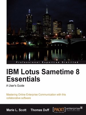 cover image of IBM Lotus Sametime 8 Essentials